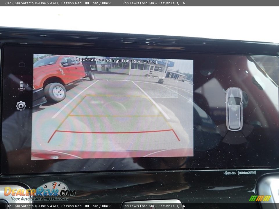 2022 Kia Sorento X-Line S AWD Passion Red Tint Coat / Black Photo #19