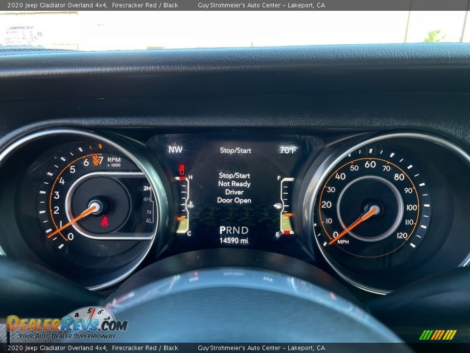 2020 Jeep Gladiator Overland 4x4 Gauges Photo #11