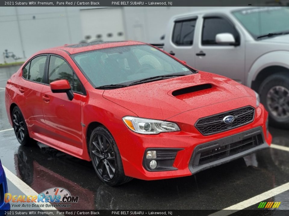 Front 3/4 View of 2021 Subaru WRX Premium Photo #3