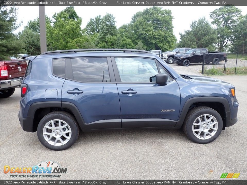 Slate Blue Pearl 2022 Jeep Renegade Latitude 4x4 Photo #6