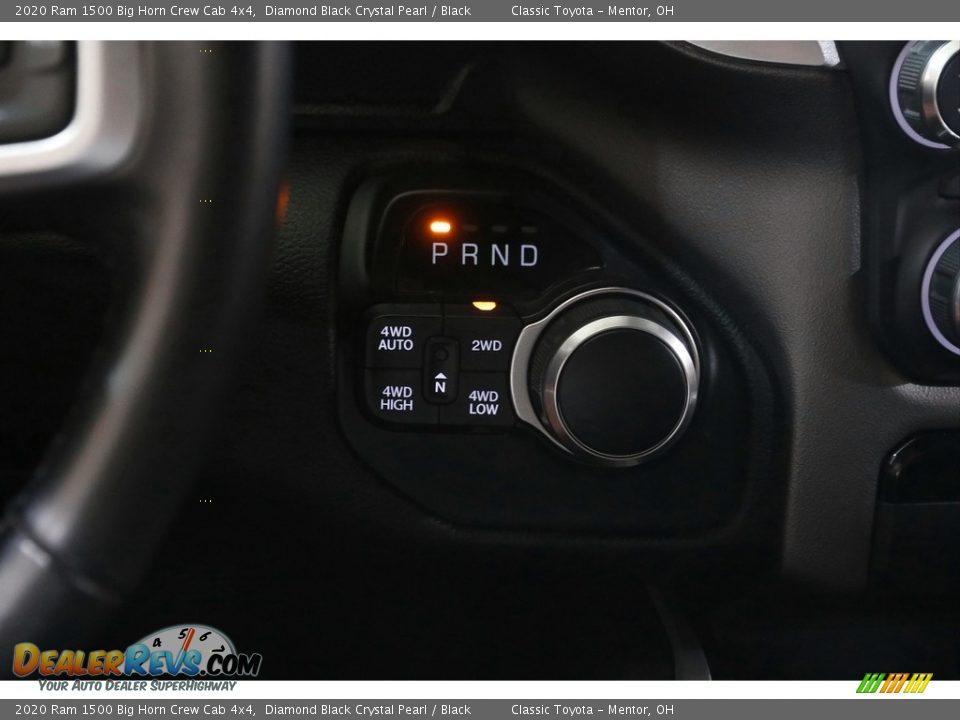 2020 Ram 1500 Big Horn Crew Cab 4x4 Diamond Black Crystal Pearl / Black Photo #15