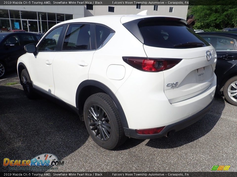 2019 Mazda CX-5 Touring AWD Snowflake White Pearl Mica / Black Photo #2