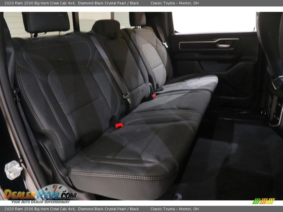 2020 Ram 1500 Big Horn Crew Cab 4x4 Diamond Black Crystal Pearl / Black Photo #19