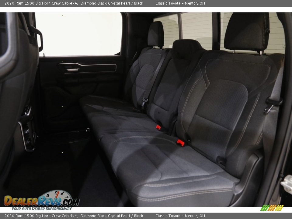2020 Ram 1500 Big Horn Crew Cab 4x4 Diamond Black Crystal Pearl / Black Photo #20