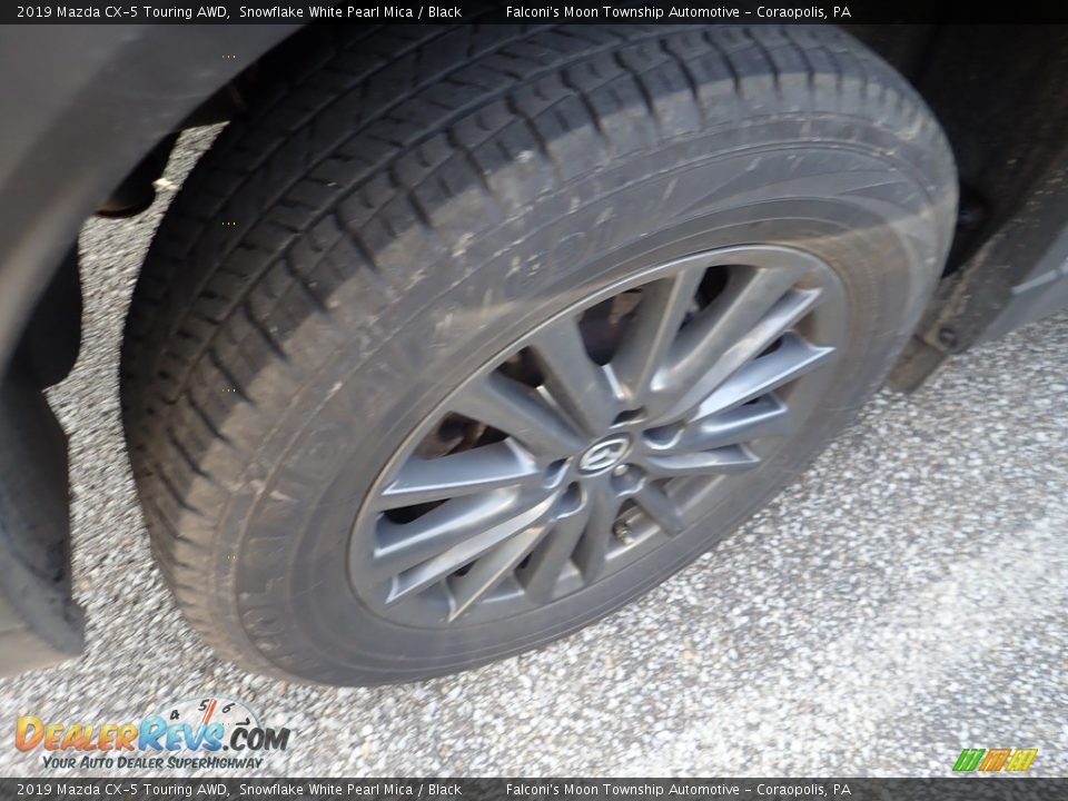 2019 Mazda CX-5 Touring AWD Snowflake White Pearl Mica / Black Photo #5