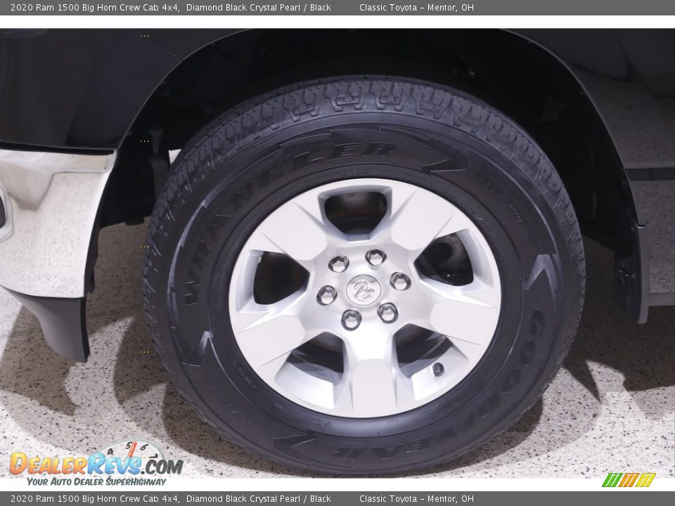 2020 Ram 1500 Big Horn Crew Cab 4x4 Diamond Black Crystal Pearl / Black Photo #23