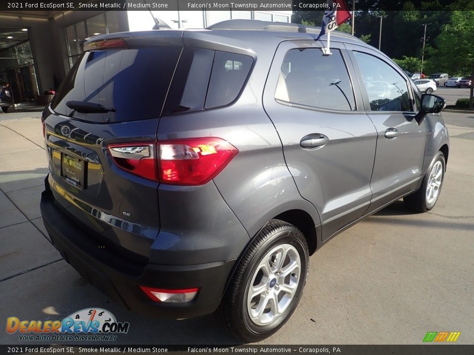 2021 Ford EcoSport SE Smoke Metallic / Medium Stone Photo #2