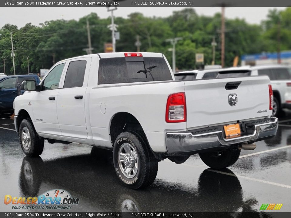 2021 Ram 2500 Tradesman Crew Cab 4x4 Bright White / Black Photo #6