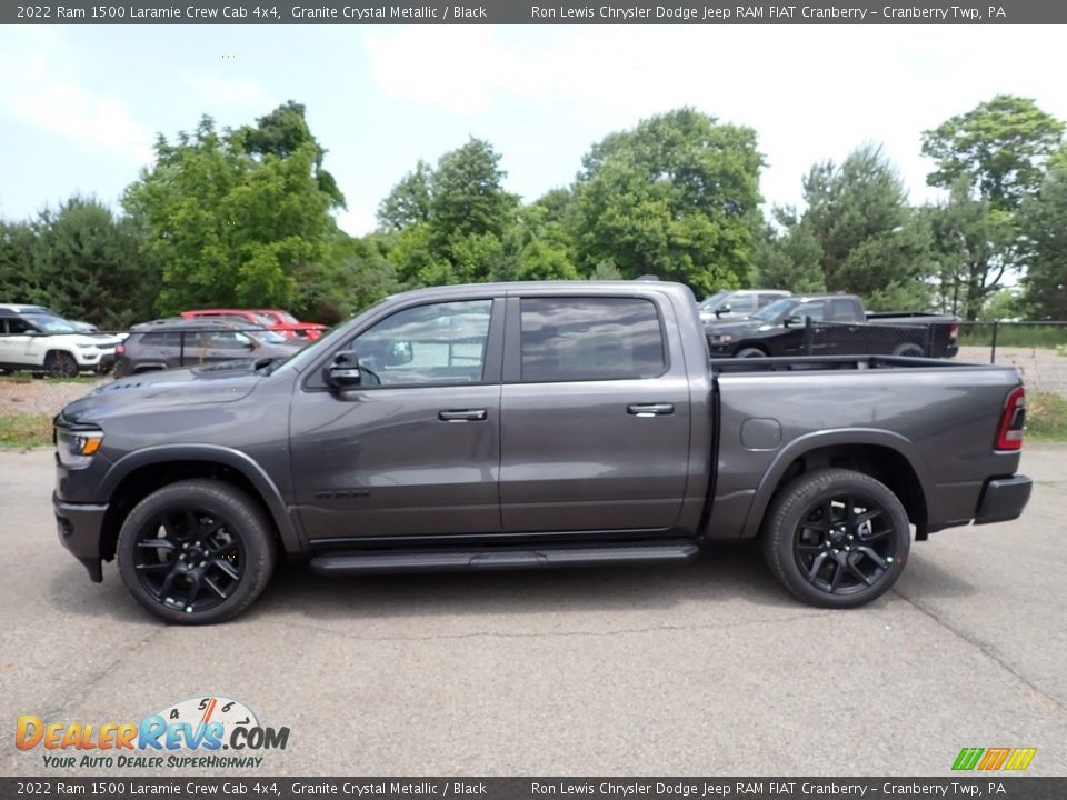 Granite Crystal Metallic 2022 Ram 1500 Laramie Crew Cab 4x4 Photo #2