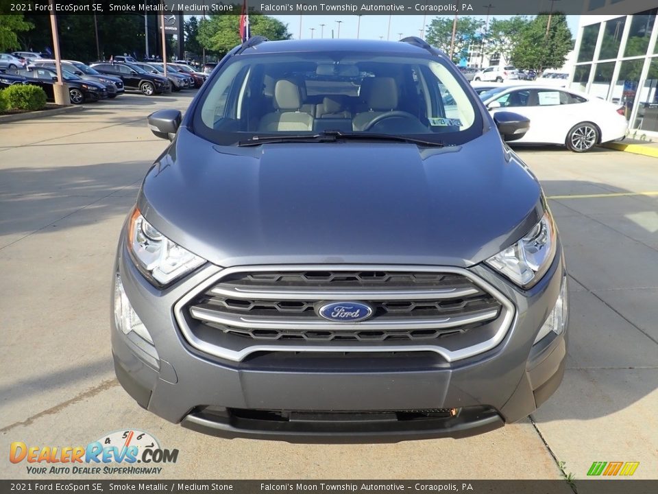 2021 Ford EcoSport SE Smoke Metallic / Medium Stone Photo #7