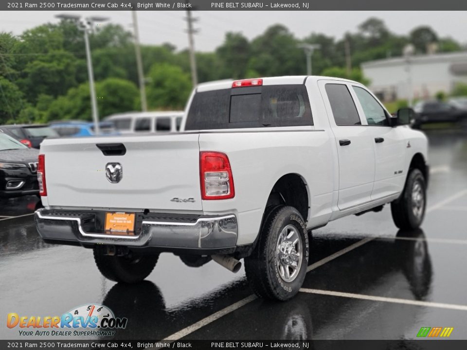 2021 Ram 2500 Tradesman Crew Cab 4x4 Bright White / Black Photo #8