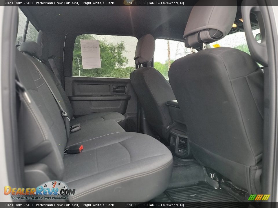 Rear Seat of 2021 Ram 2500 Tradesman Crew Cab 4x4 Photo #10