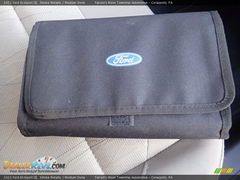 2021 Ford EcoSport SE Smoke Metallic / Medium Stone Photo #13