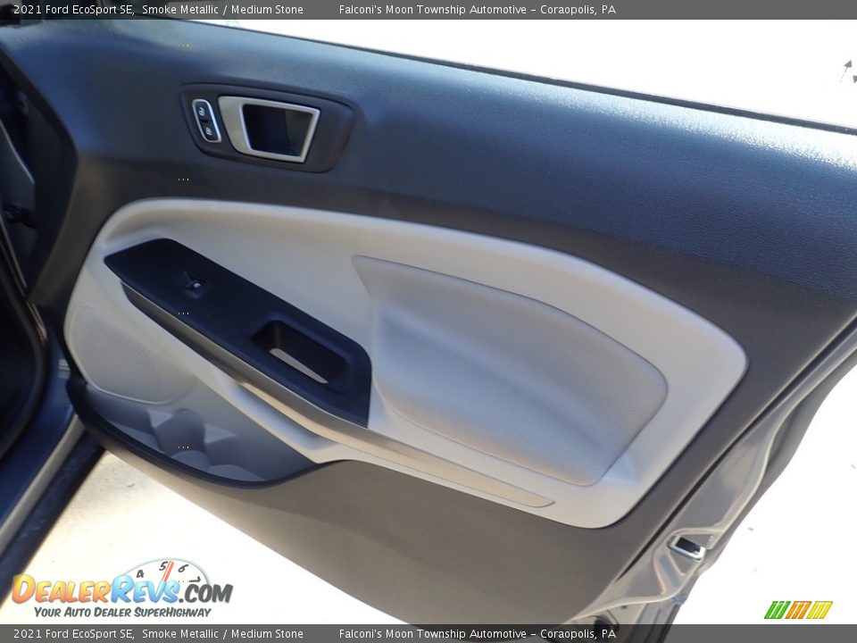 2021 Ford EcoSport SE Smoke Metallic / Medium Stone Photo #14