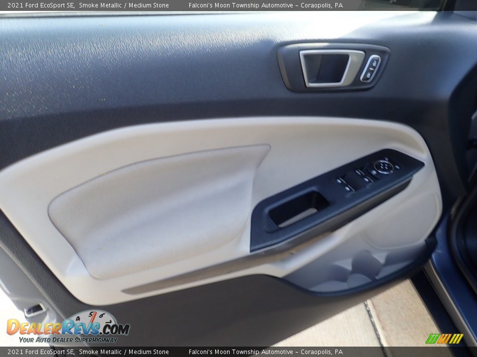 2021 Ford EcoSport SE Smoke Metallic / Medium Stone Photo #20