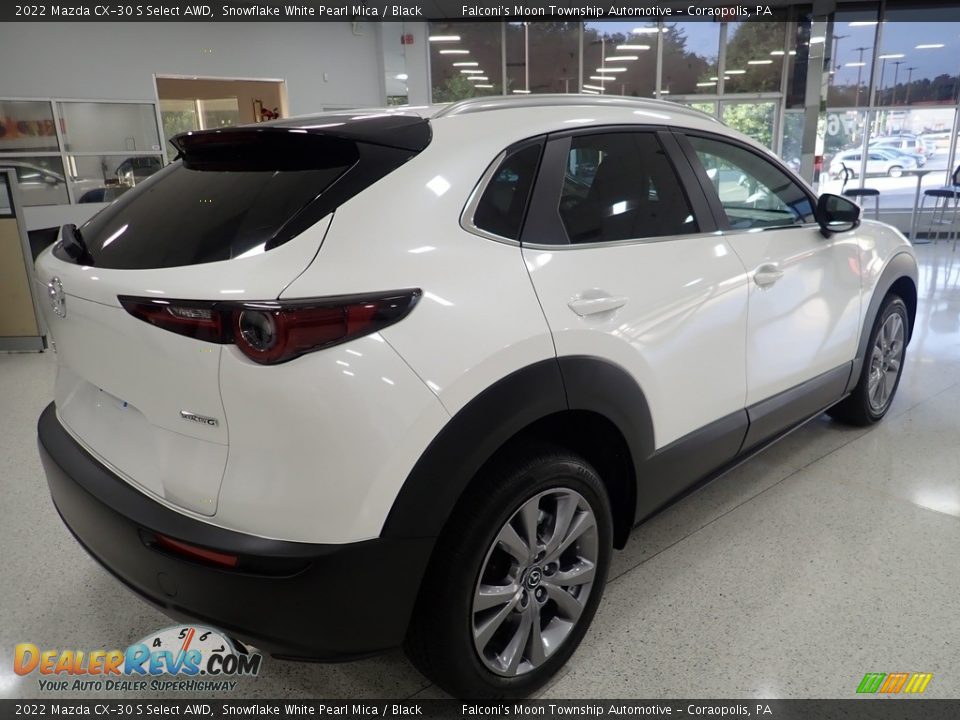 2022 Mazda CX-30 S Select AWD Snowflake White Pearl Mica / Black Photo #2