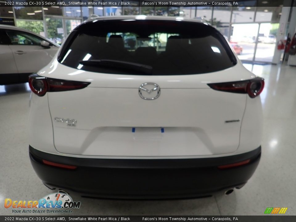 2022 Mazda CX-30 S Select AWD Snowflake White Pearl Mica / Black Photo #3