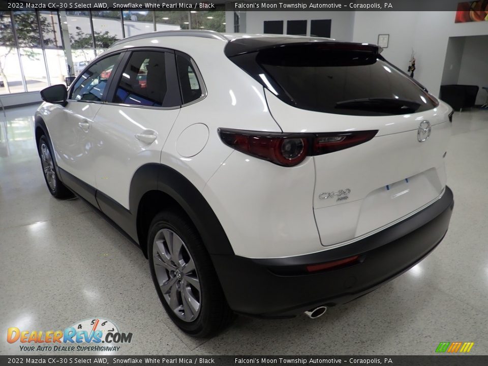 2022 Mazda CX-30 S Select AWD Snowflake White Pearl Mica / Black Photo #5