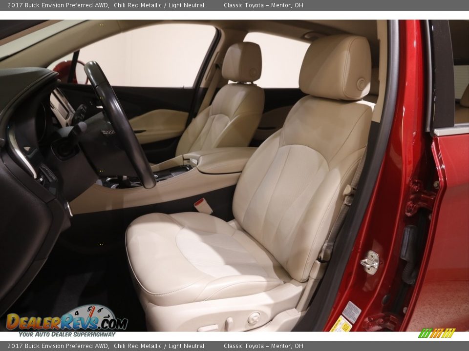 2017 Buick Envision Preferred AWD Chili Red Metallic / Light Neutral Photo #5