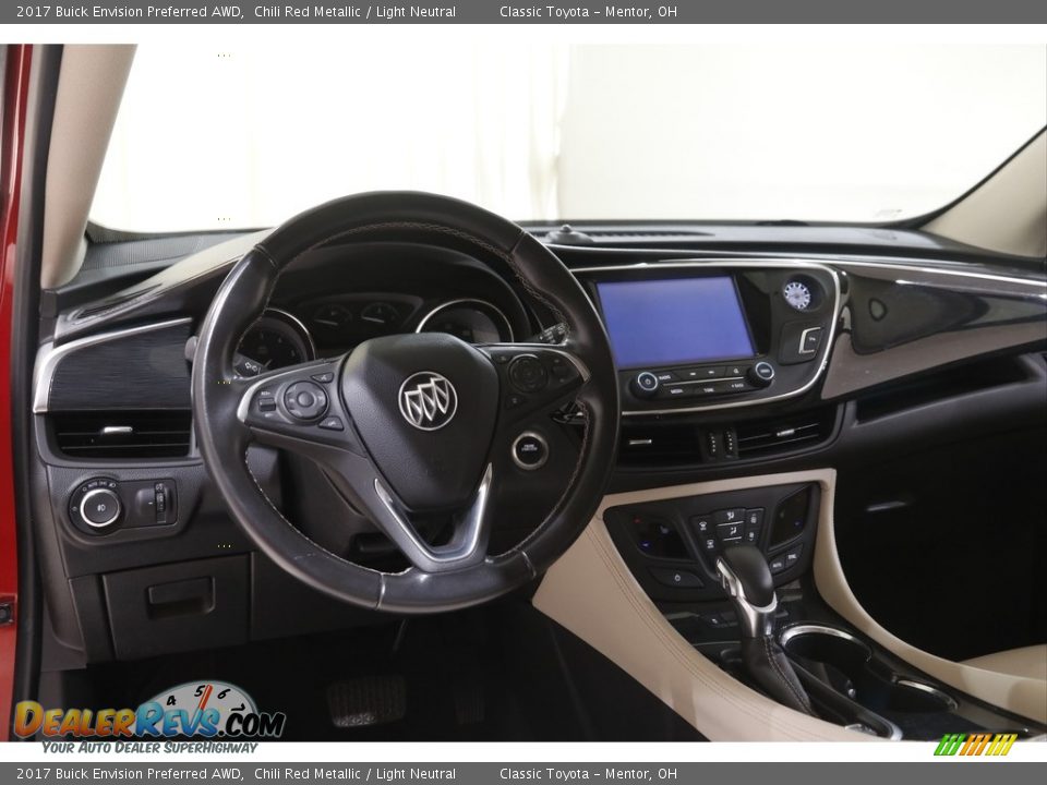 2017 Buick Envision Preferred AWD Chili Red Metallic / Light Neutral Photo #6