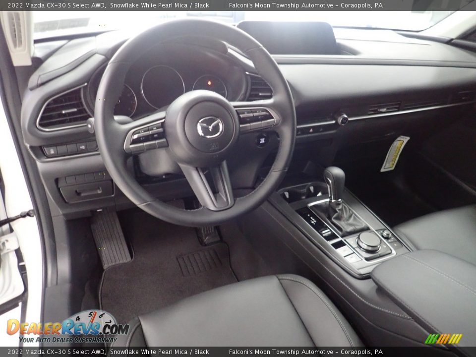 Black Interior - 2022 Mazda CX-30 S Select AWD Photo #13