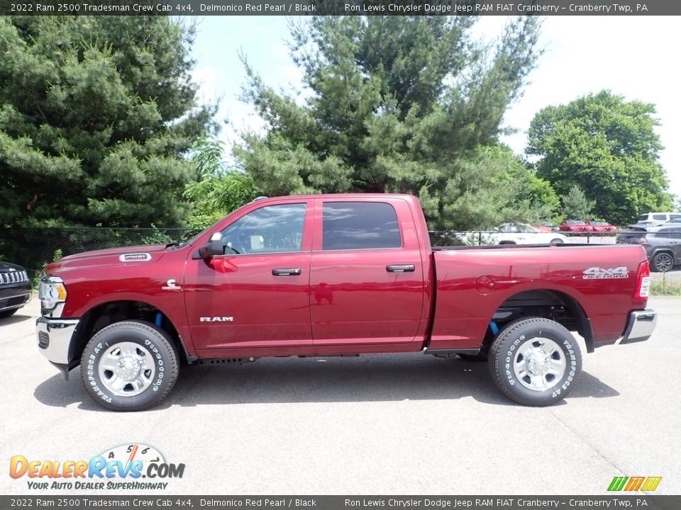 Delmonico Red Pearl 2022 Ram 2500 Tradesman Crew Cab 4x4 Photo #2