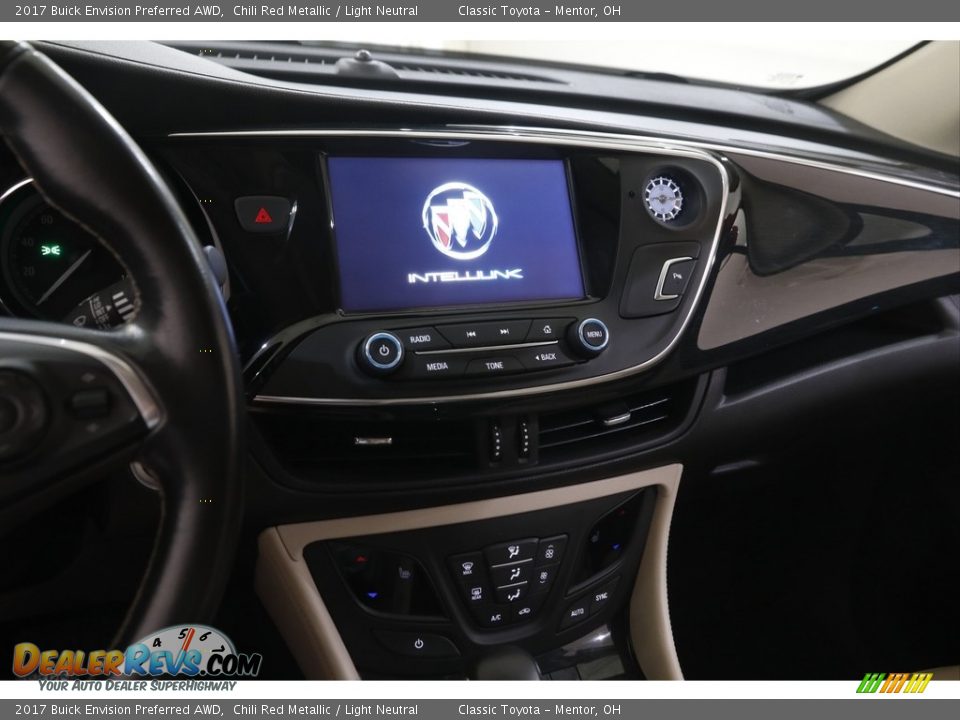 2017 Buick Envision Preferred AWD Chili Red Metallic / Light Neutral Photo #9
