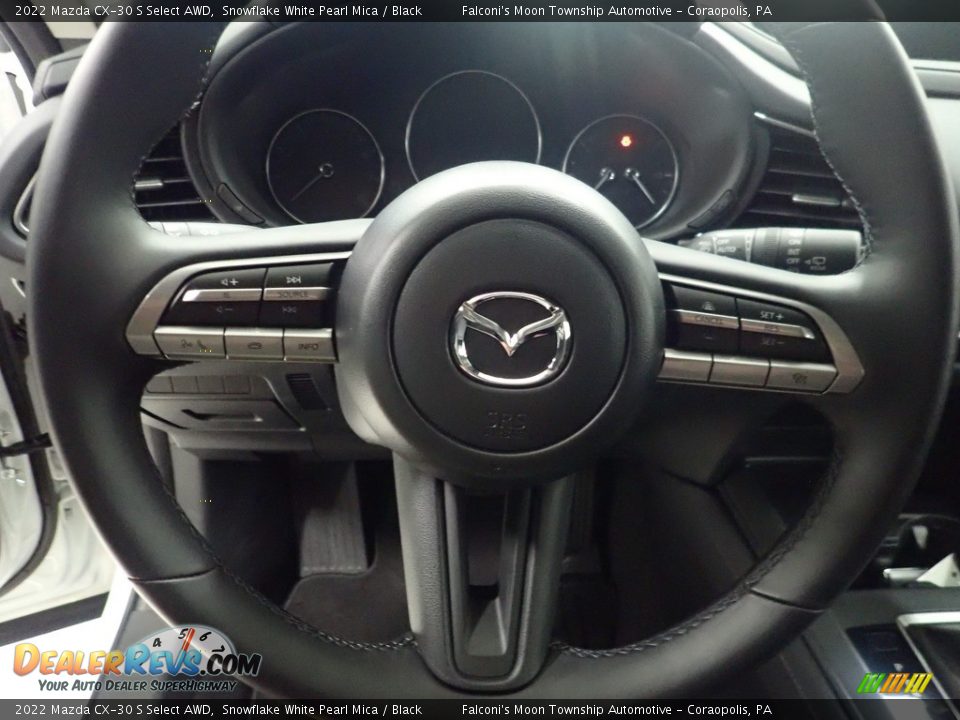 2022 Mazda CX-30 S Select AWD Steering Wheel Photo #16