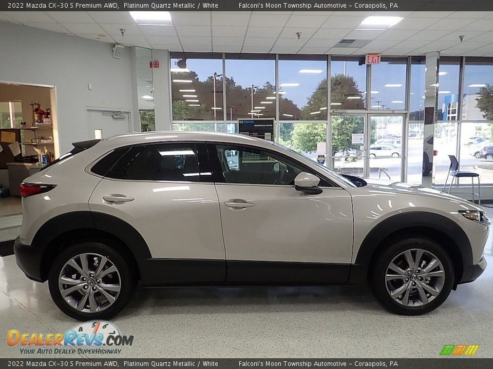 Platinum Quartz Metallic 2022 Mazda CX-30 S Premium AWD Photo #1