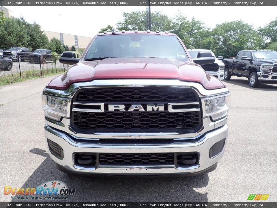 2022 Ram 2500 Tradesman Crew Cab 4x4 Delmonico Red Pearl / Black Photo #8