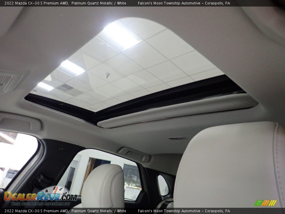 2022 Mazda CX-30 S Premium AWD Platinum Quartz Metallic / White Photo #15