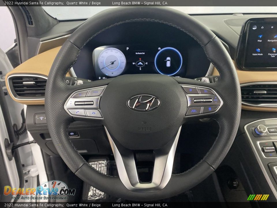 2022 Hyundai Santa Fe Calligraphy Steering Wheel Photo #16