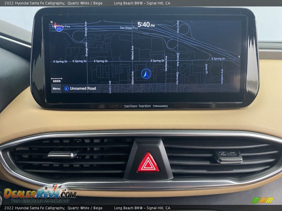 Navigation of 2022 Hyundai Santa Fe Calligraphy Photo #22