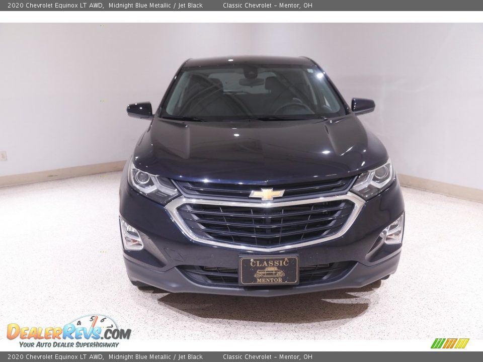 2020 Chevrolet Equinox LT AWD Midnight Blue Metallic / Jet Black Photo #2