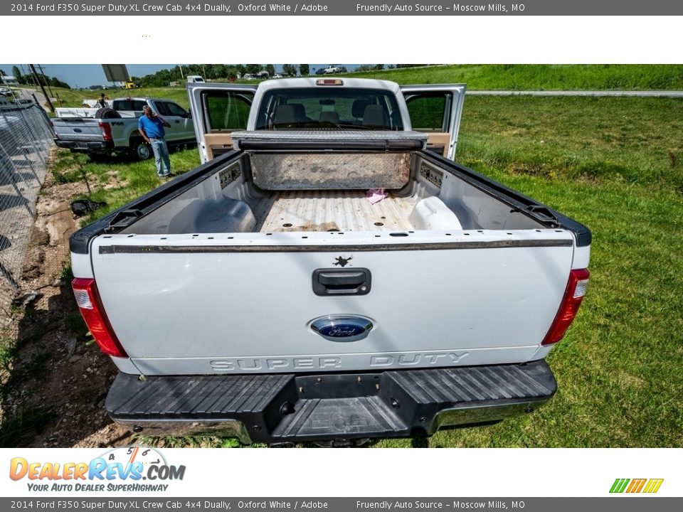 2014 Ford F350 Super Duty XL Crew Cab 4x4 Dually Oxford White / Adobe Photo #20