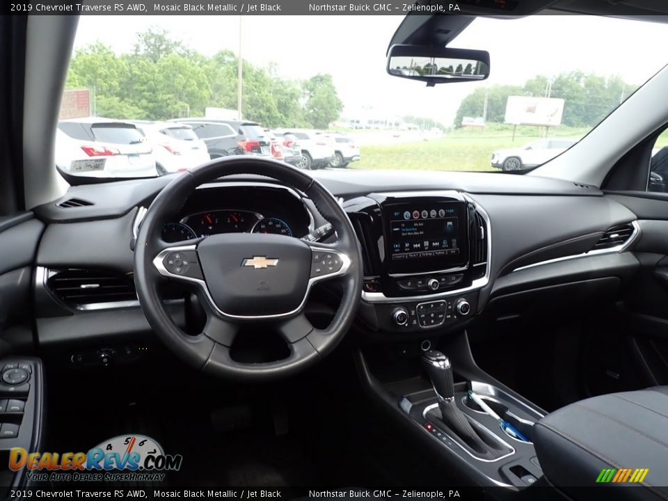 2019 Chevrolet Traverse RS AWD Mosaic Black Metallic / Jet Black Photo #20