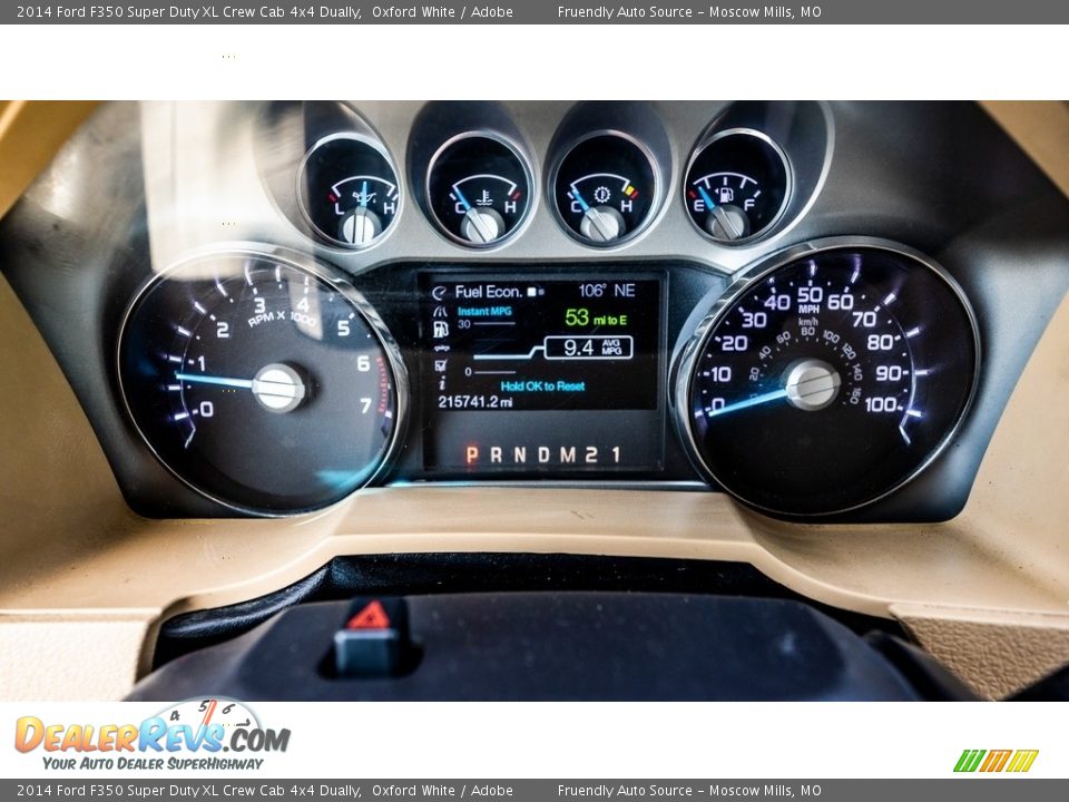 2014 Ford F350 Super Duty XL Crew Cab 4x4 Dually Gauges Photo #27