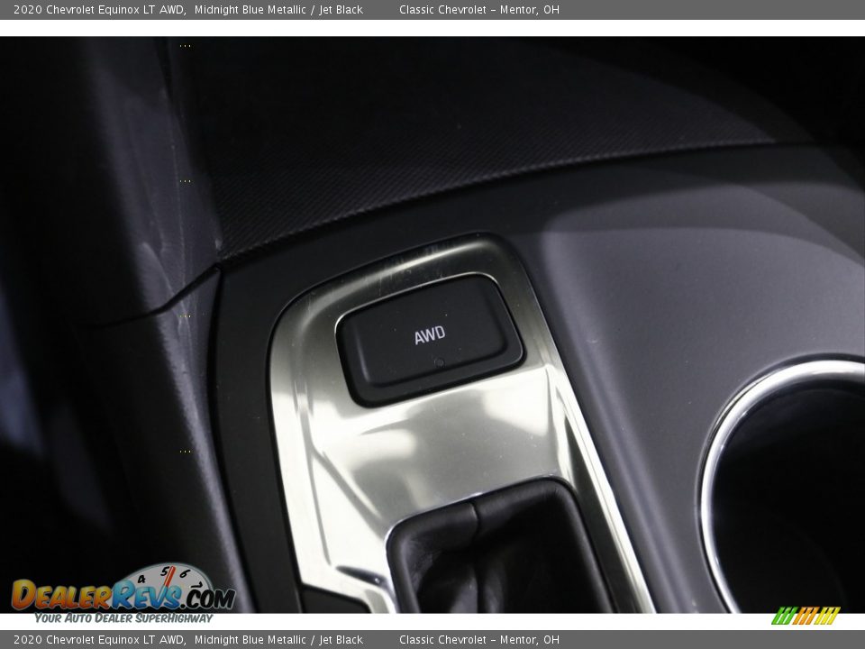 2020 Chevrolet Equinox LT AWD Midnight Blue Metallic / Jet Black Photo #15