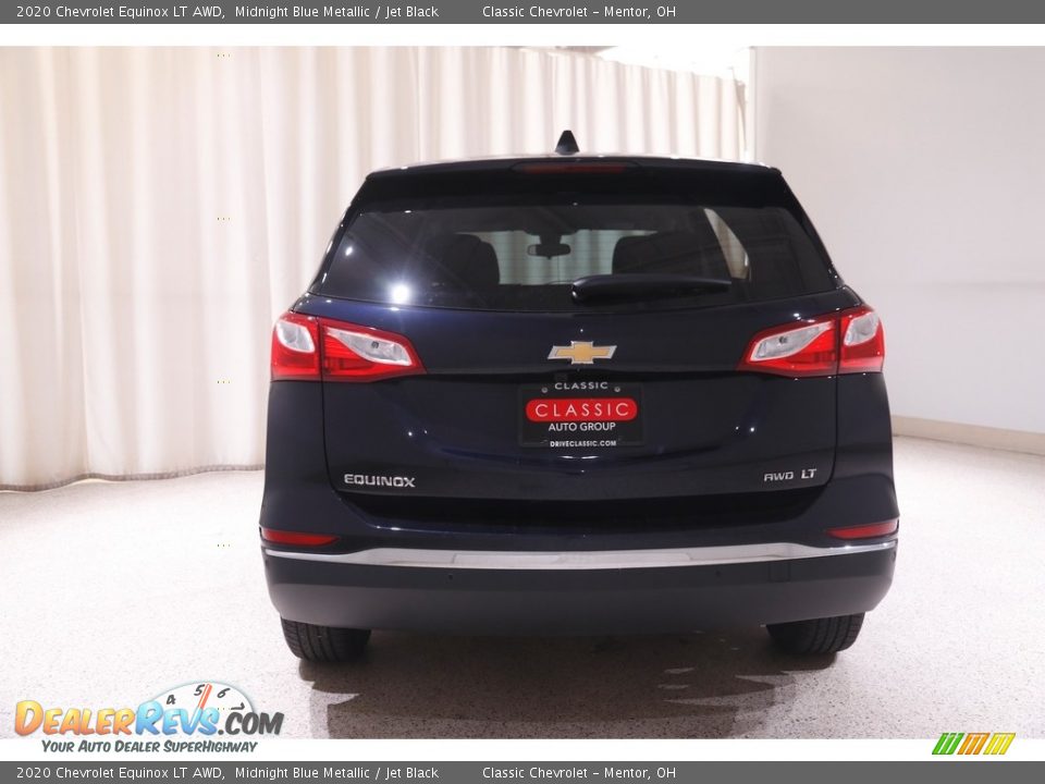 2020 Chevrolet Equinox LT AWD Midnight Blue Metallic / Jet Black Photo #19