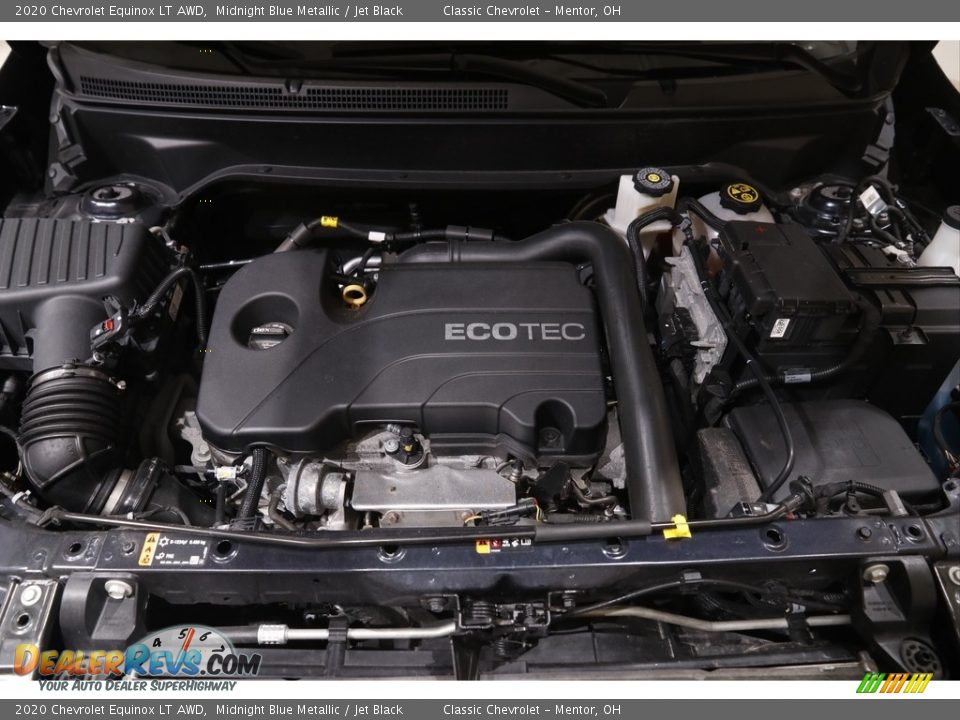 2020 Chevrolet Equinox LT AWD Midnight Blue Metallic / Jet Black Photo #20