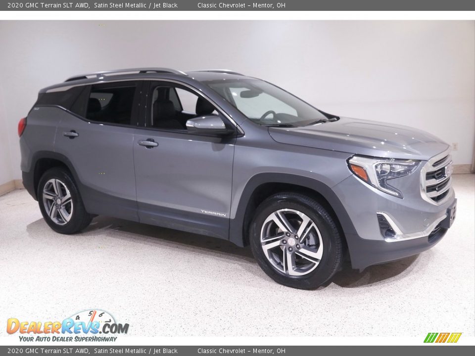 2020 GMC Terrain SLT AWD Satin Steel Metallic / Jet Black Photo #1