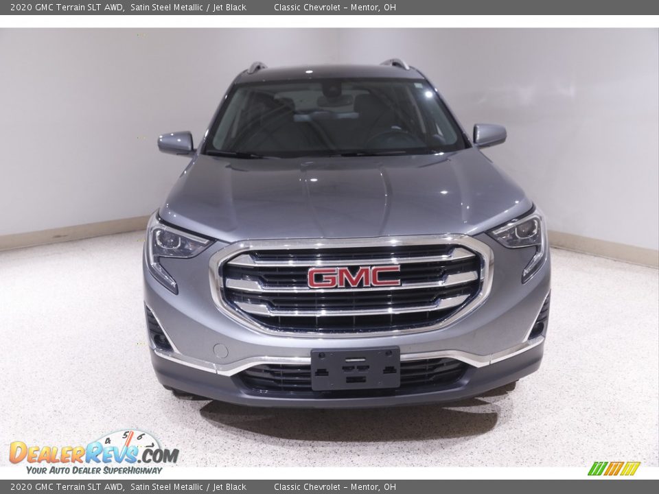 2020 GMC Terrain SLT AWD Satin Steel Metallic / Jet Black Photo #2