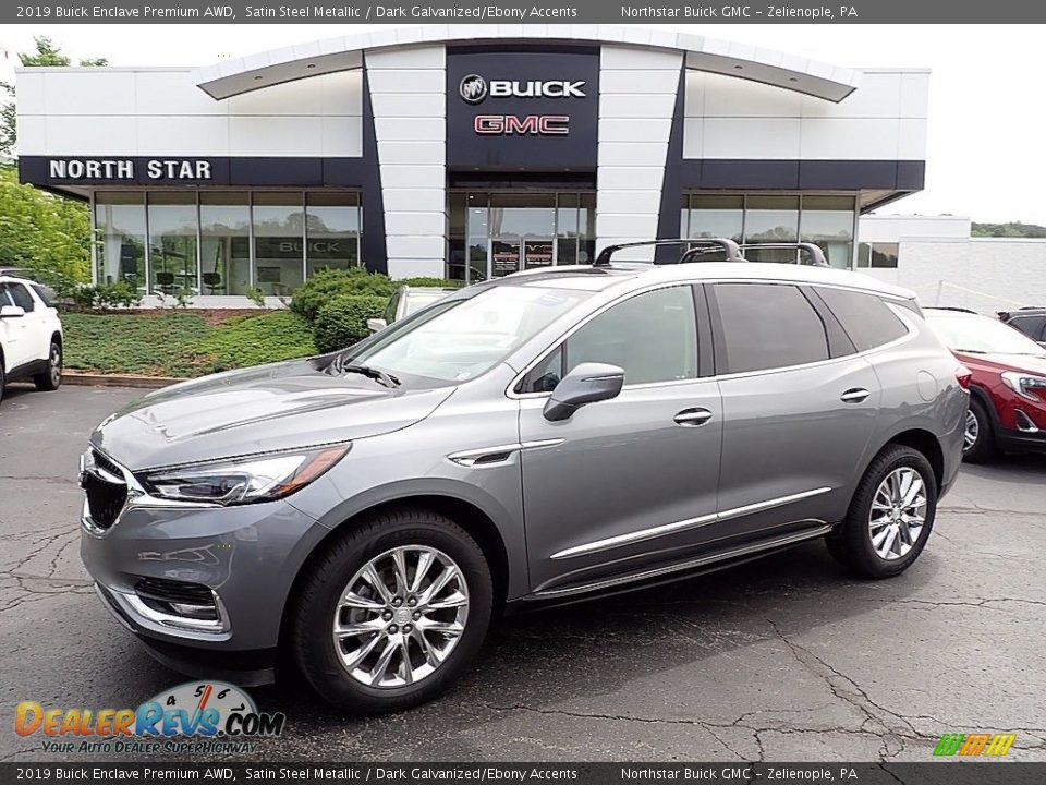 2019 Buick Enclave Premium AWD Satin Steel Metallic / Dark Galvanized/Ebony Accents Photo #1