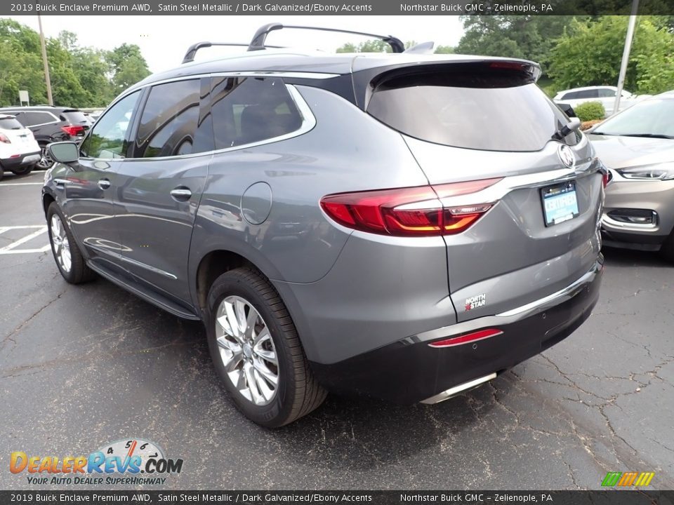 2019 Buick Enclave Premium AWD Satin Steel Metallic / Dark Galvanized/Ebony Accents Photo #3