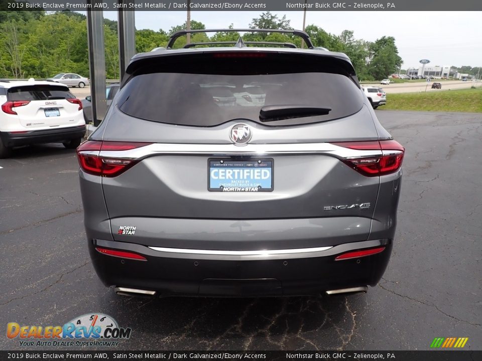 2019 Buick Enclave Premium AWD Satin Steel Metallic / Dark Galvanized/Ebony Accents Photo #5