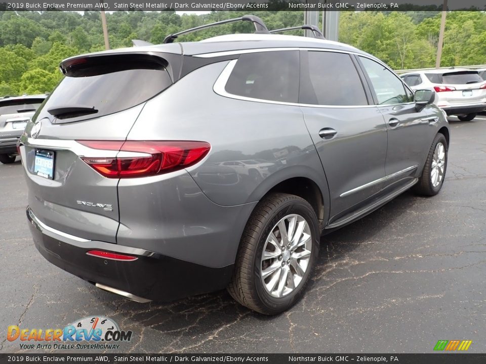 2019 Buick Enclave Premium AWD Satin Steel Metallic / Dark Galvanized/Ebony Accents Photo #7