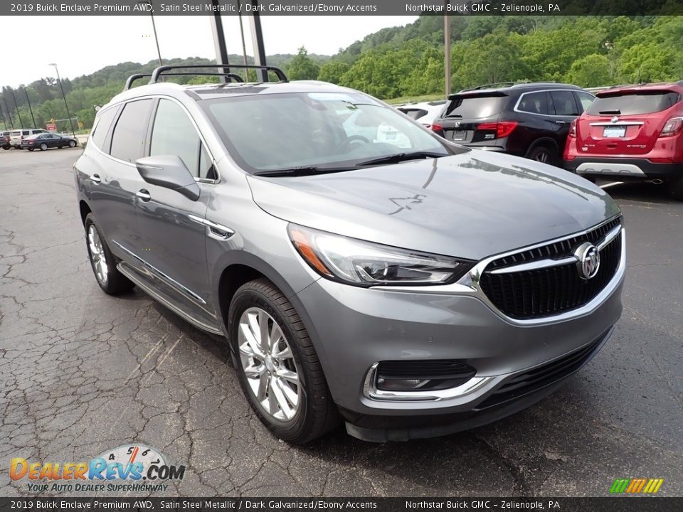 2019 Buick Enclave Premium AWD Satin Steel Metallic / Dark Galvanized/Ebony Accents Photo #9