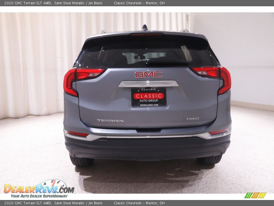 2020 GMC Terrain SLT AWD Satin Steel Metallic / Jet Black Photo #17