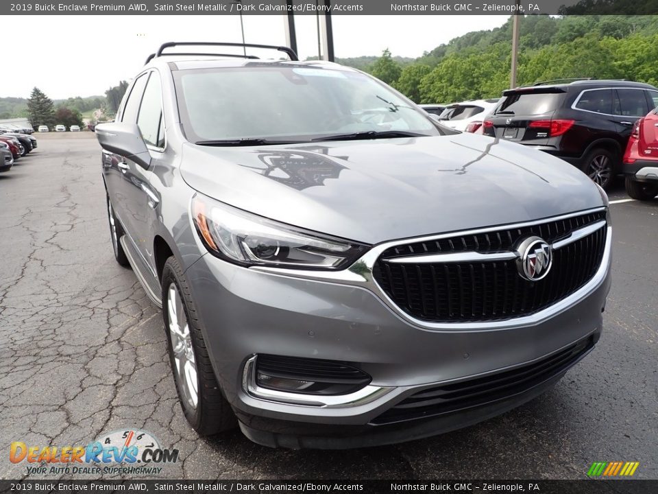 2019 Buick Enclave Premium AWD Satin Steel Metallic / Dark Galvanized/Ebony Accents Photo #10