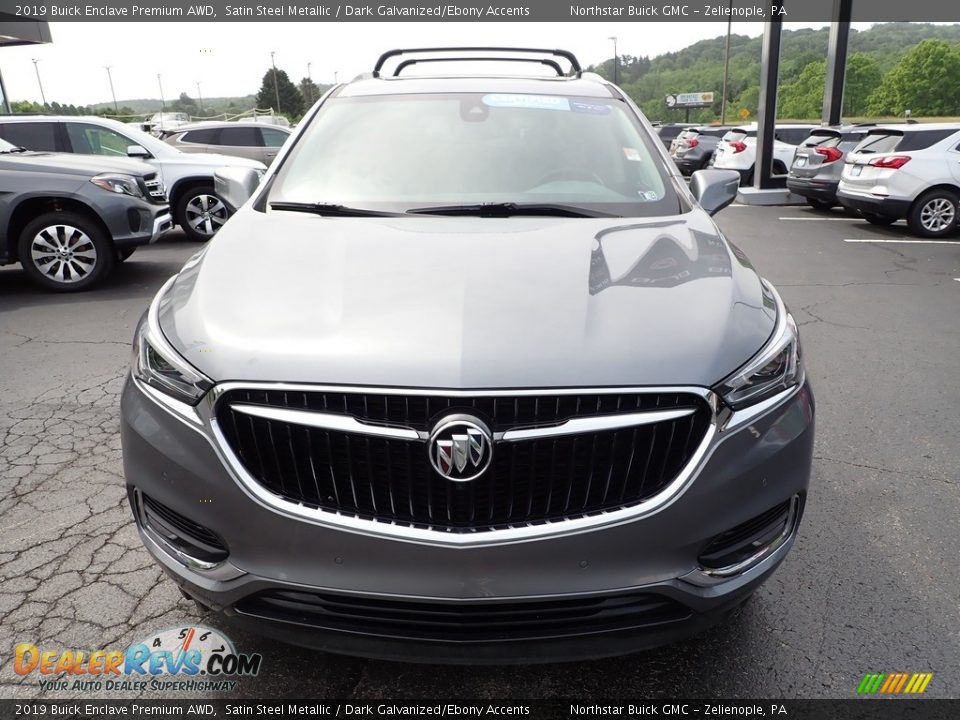 2019 Buick Enclave Premium AWD Satin Steel Metallic / Dark Galvanized/Ebony Accents Photo #11